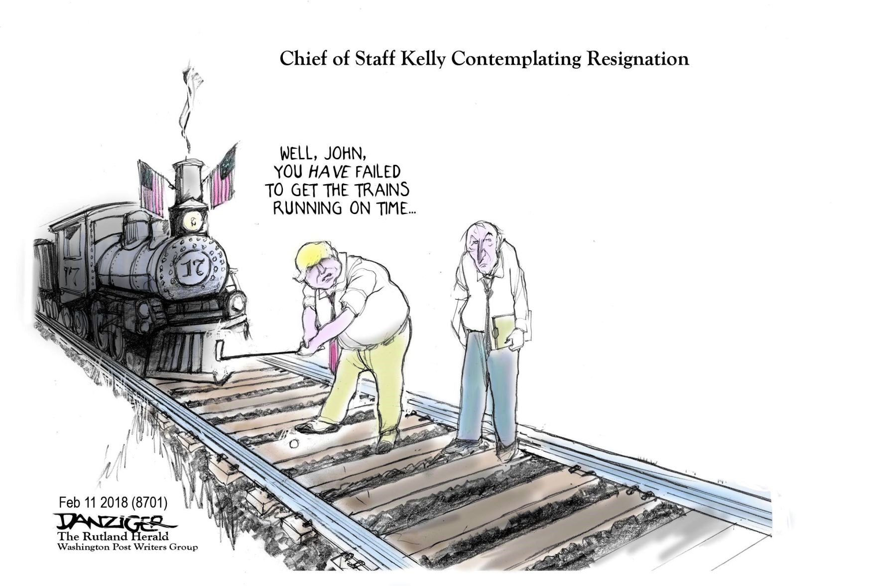Jeff Danziger cartoon